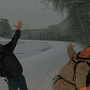 Winterwandeling (21 dec) Waalwijk --> 's-Hertogenbosch met Jeroen en Paul. Langs het Drongelens kanaal.