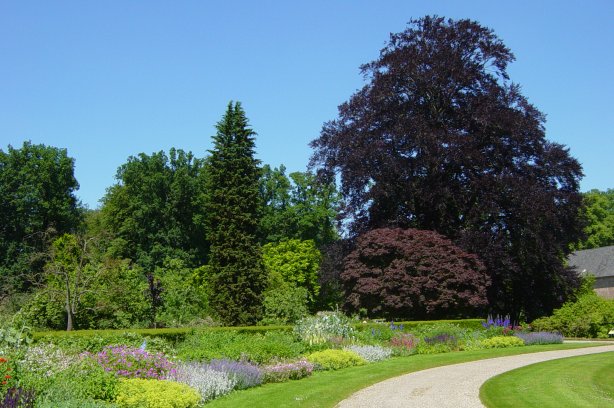 De kasteeltuin in 2006