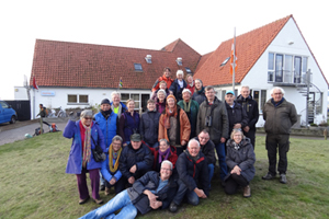 Terschelling 2016 groepsfoto van deelnemers IVN-excursie